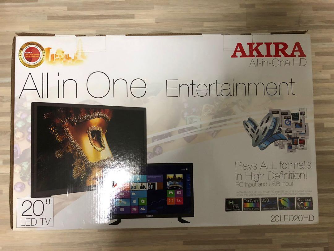 Akira LED TV, TV & Home Appliances, TV & Entertainment, TV on Carousell