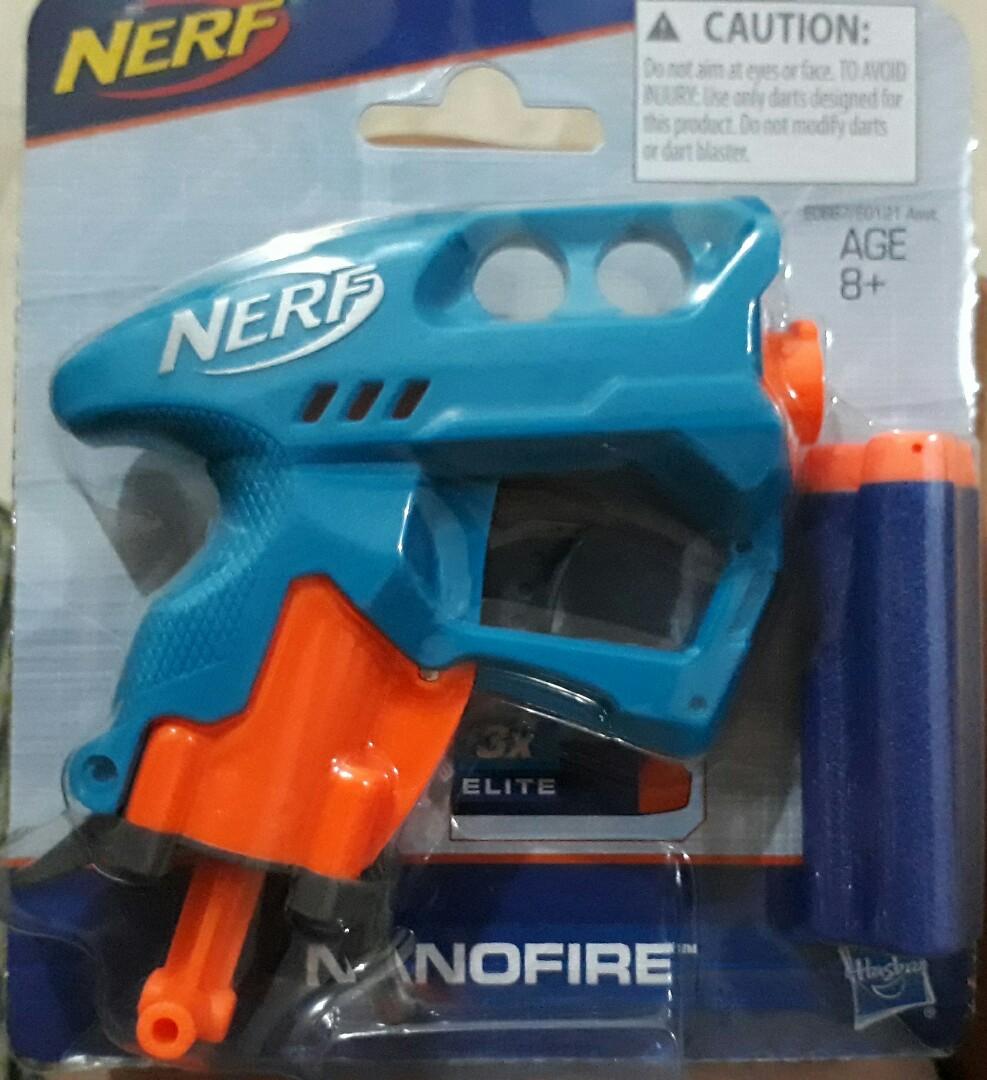 nerf nanofire blue