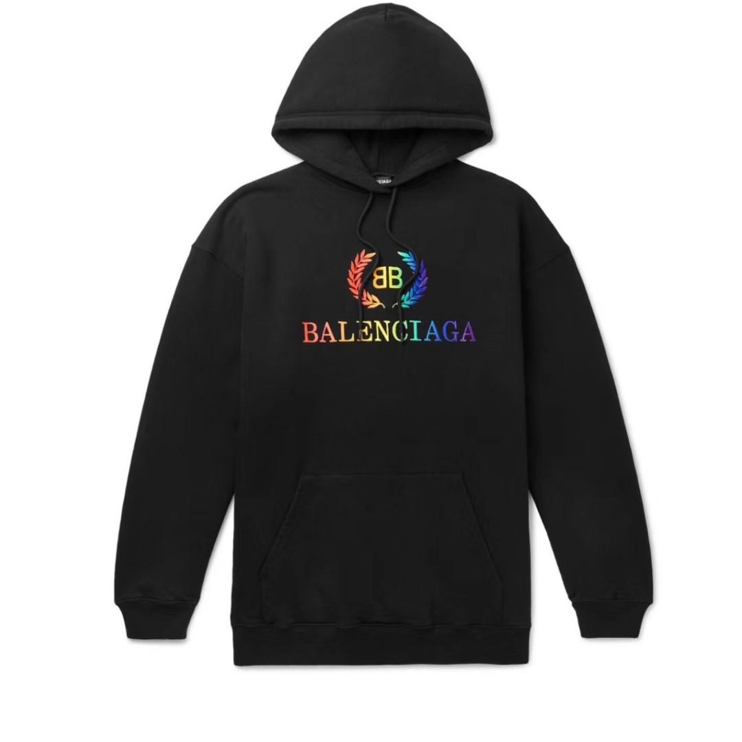 balenciaga multicolor hoodie