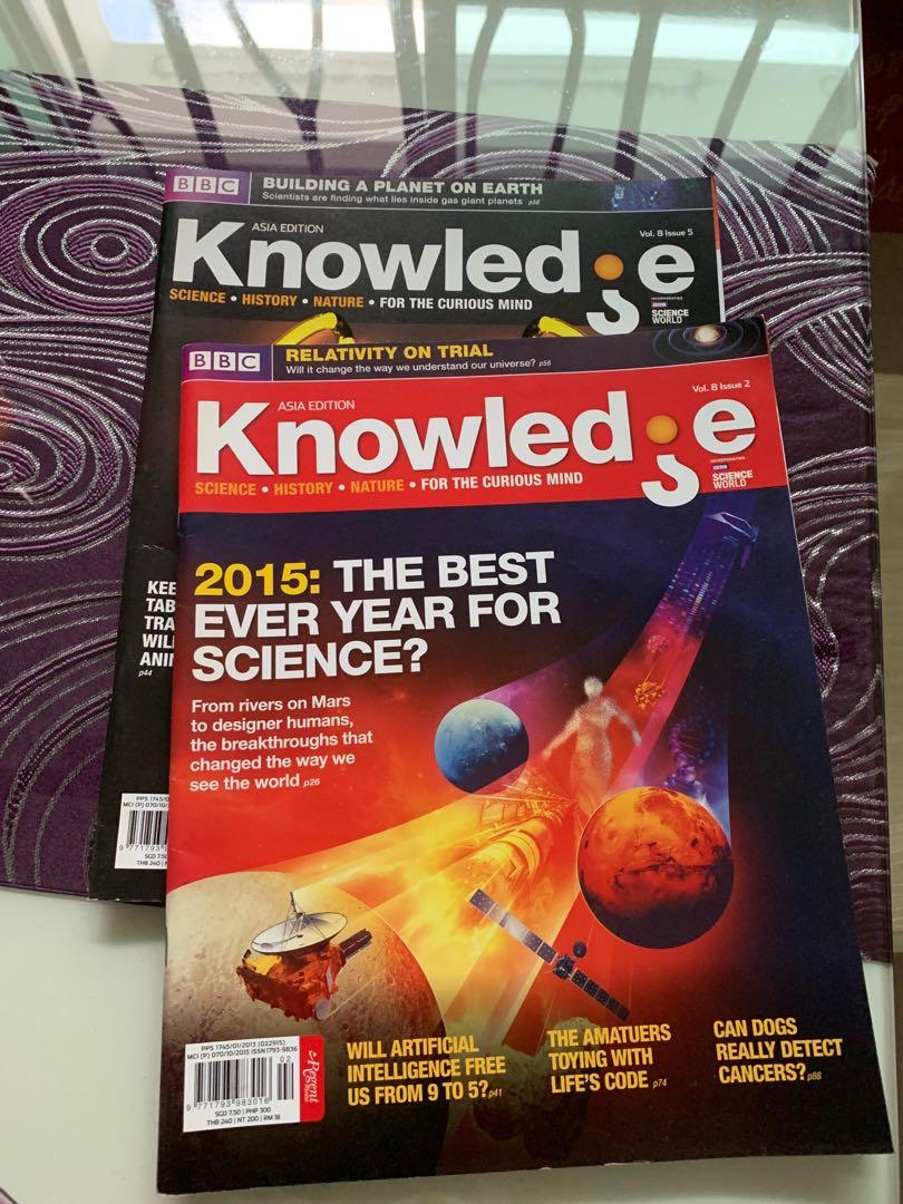 Bbc Knowledge Magazines Books Stationery Magazines Others On Carousell