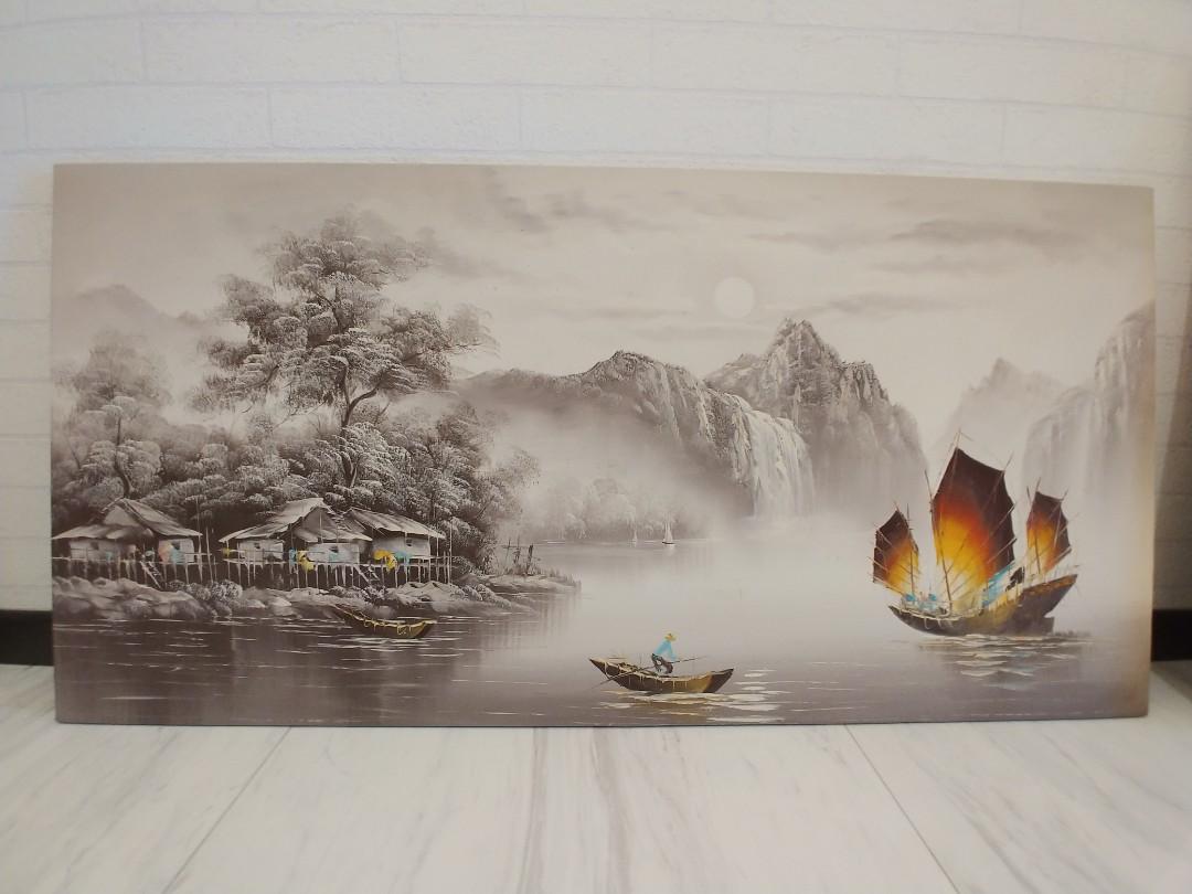 Beautiful Chinese Art Hand Paint Everything Else On Carousell
