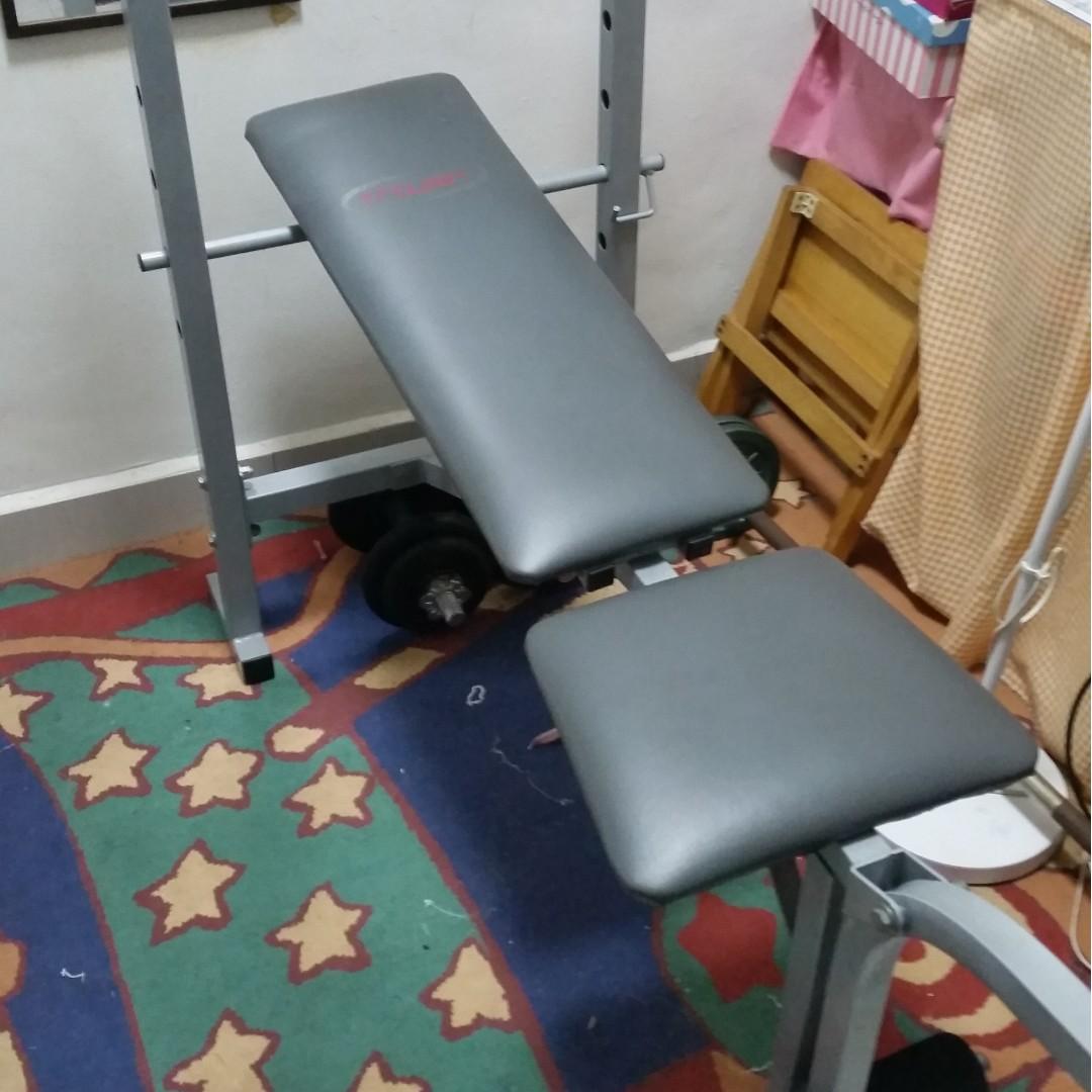 Trojan bench on sale press price