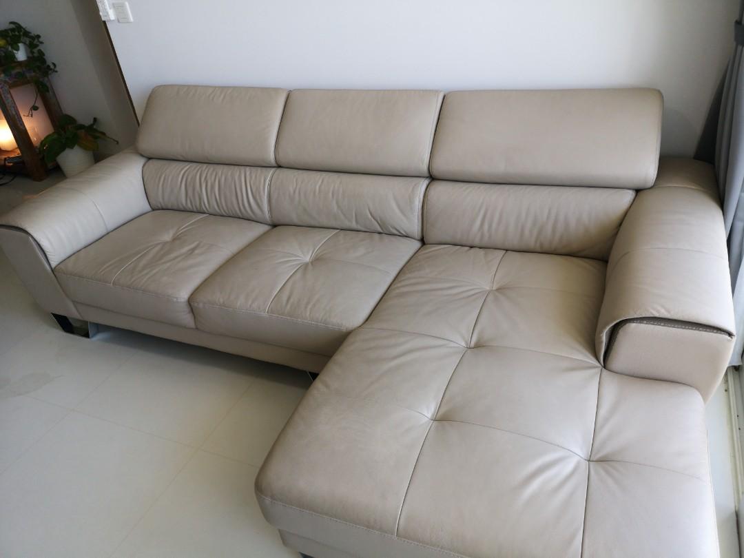 Real Leather Sofa Seater Chair Maltapark, 57 OFF