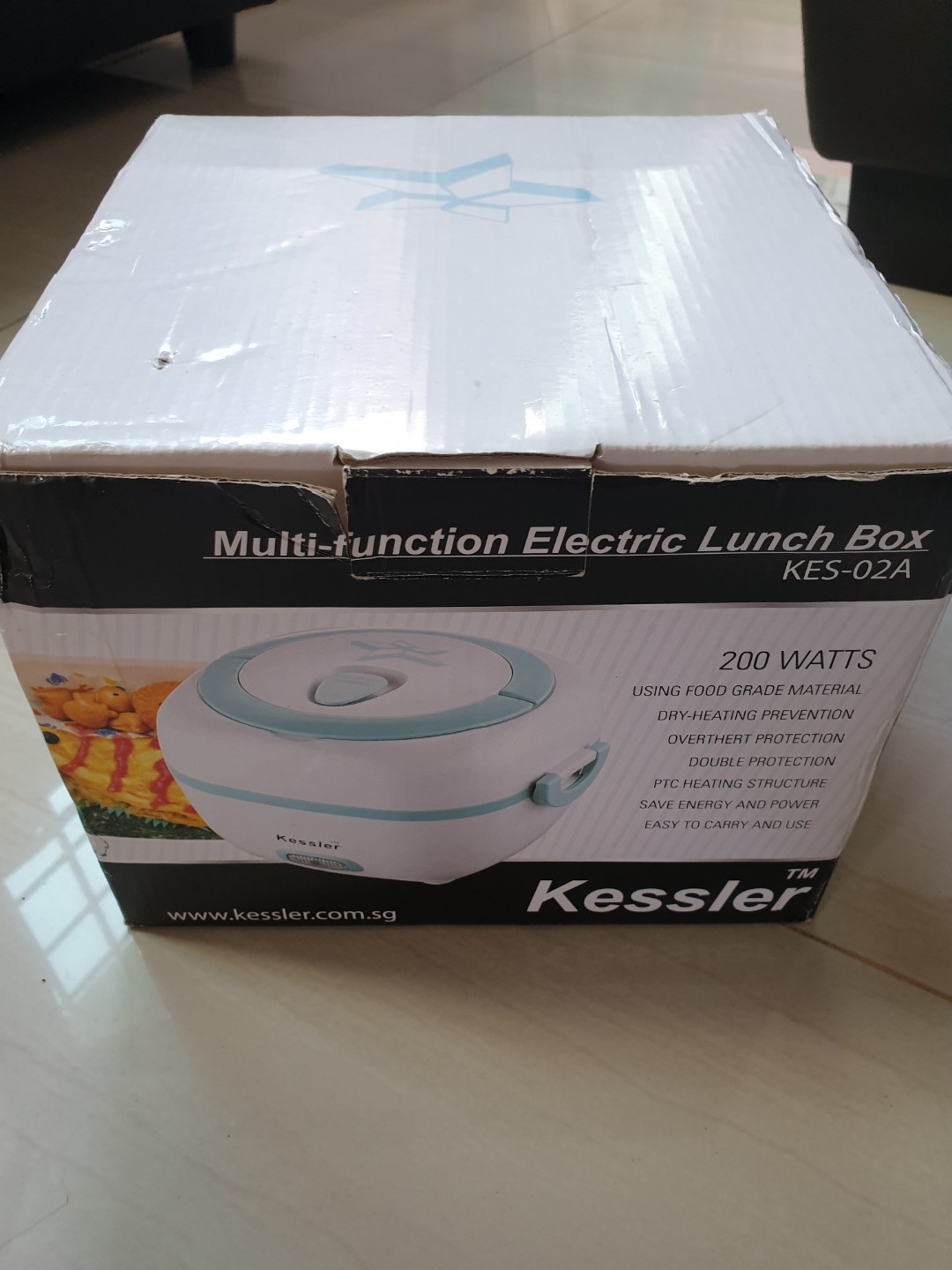 BNIB Kessler Electric Lunch Box, Furniture & Home Living, Kitchenware & Tableware, Food