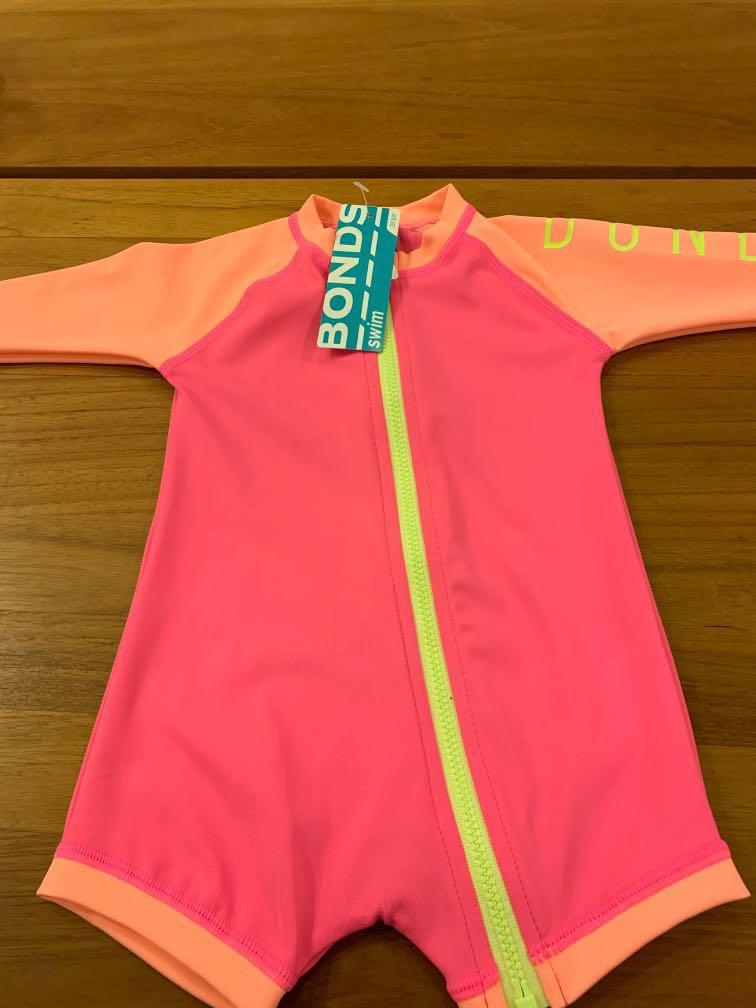 bonds swim zip suit