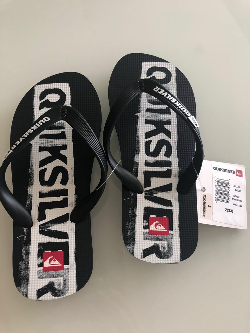 boys quicksilver flip flops