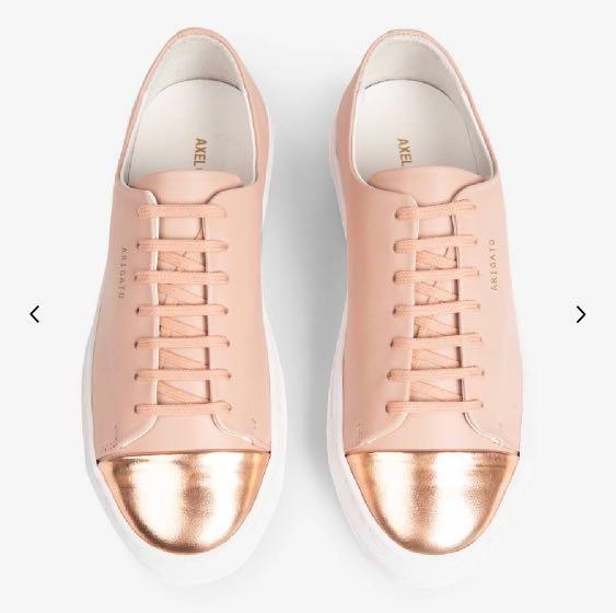 Axel Arigato Pale Pink Leather Cap Toe 