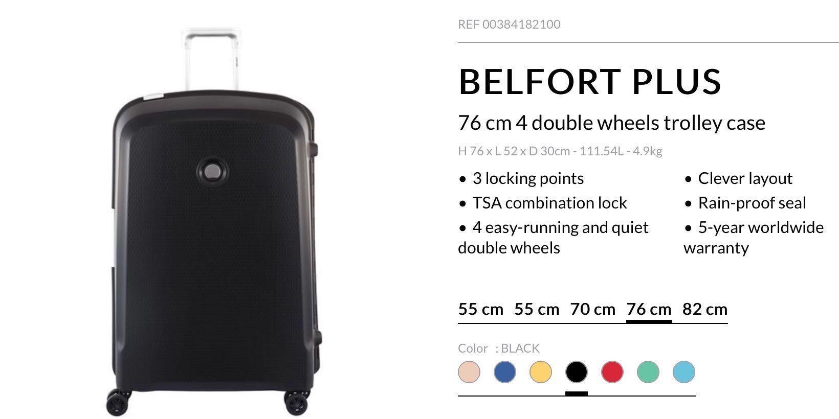 delsey 76cm