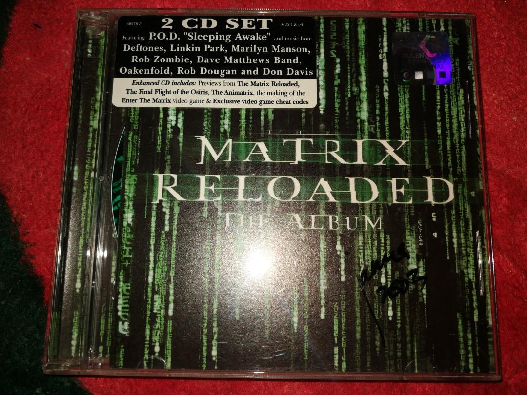 Wallpaper Cd The Matrix Reloaded The Album Music Media Cd S Dvd S For iPhone Free