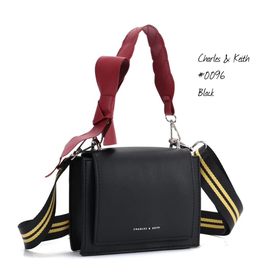 nylon strap crossbody bag charles and keith