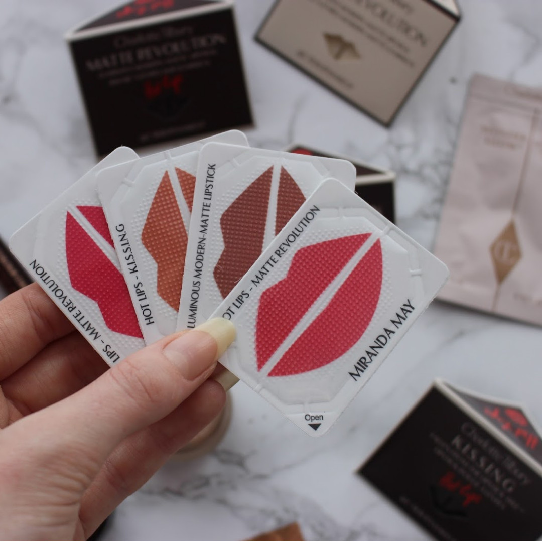 charlotte tilbury lipstick samples