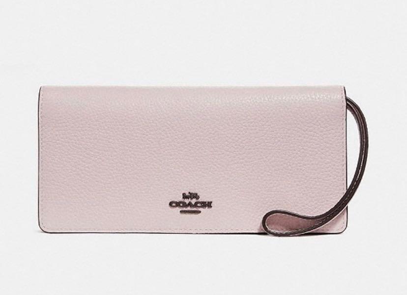Coach Slim Wallet In Polished Pebble Leather Women S Fashion Bags Wallets On Carou - Coach Slim Wallet In Pebble Leather Coach Slim Wallet In Polished Pebble Leather Women S Fashion Bags Wallets On Carou - Coach Slim Wallet In Pebble Leather