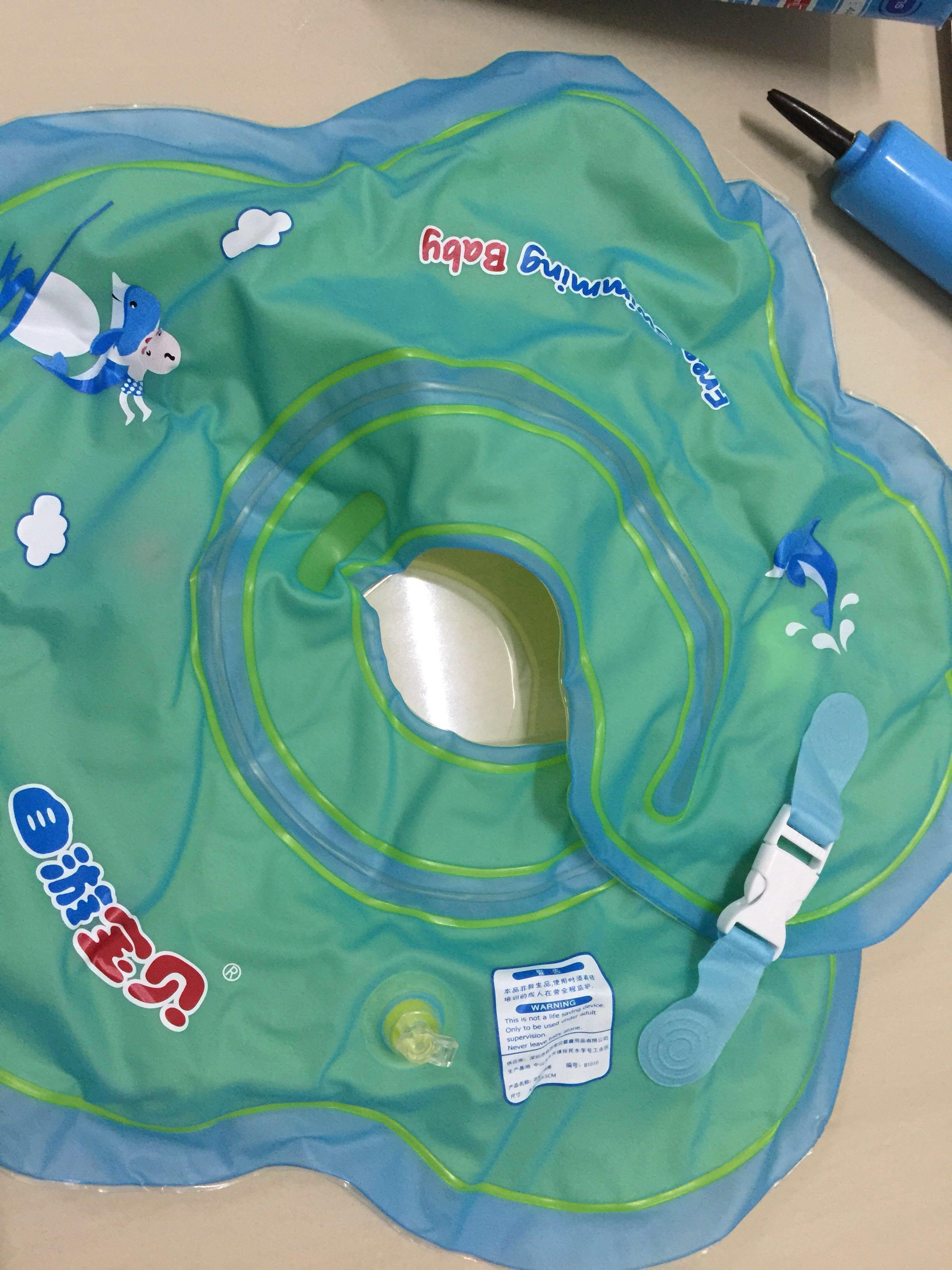 Cute Baby Swimming Neck Ring, Babies & Kids, Infant Playtime on Carousell