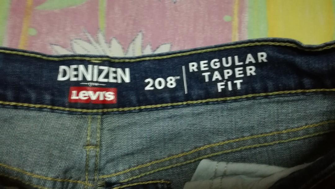 Denizen levi's 208 regular taper fit sales