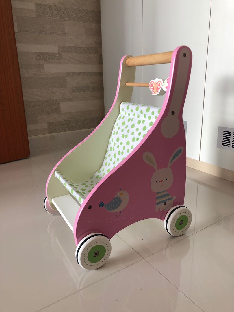 Elc 2024 wooden pushchair