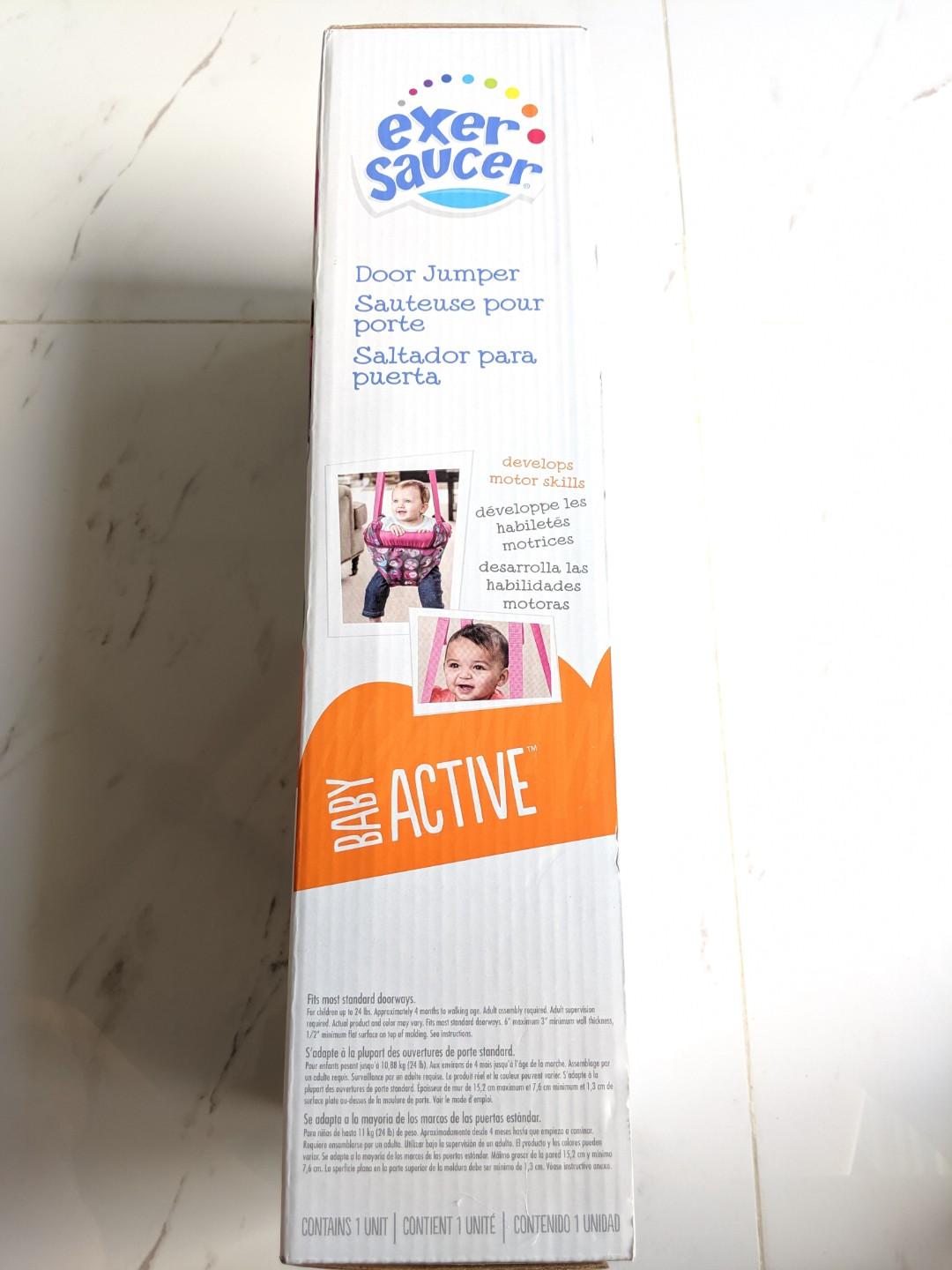 evenflo exersaucer pink bumbly