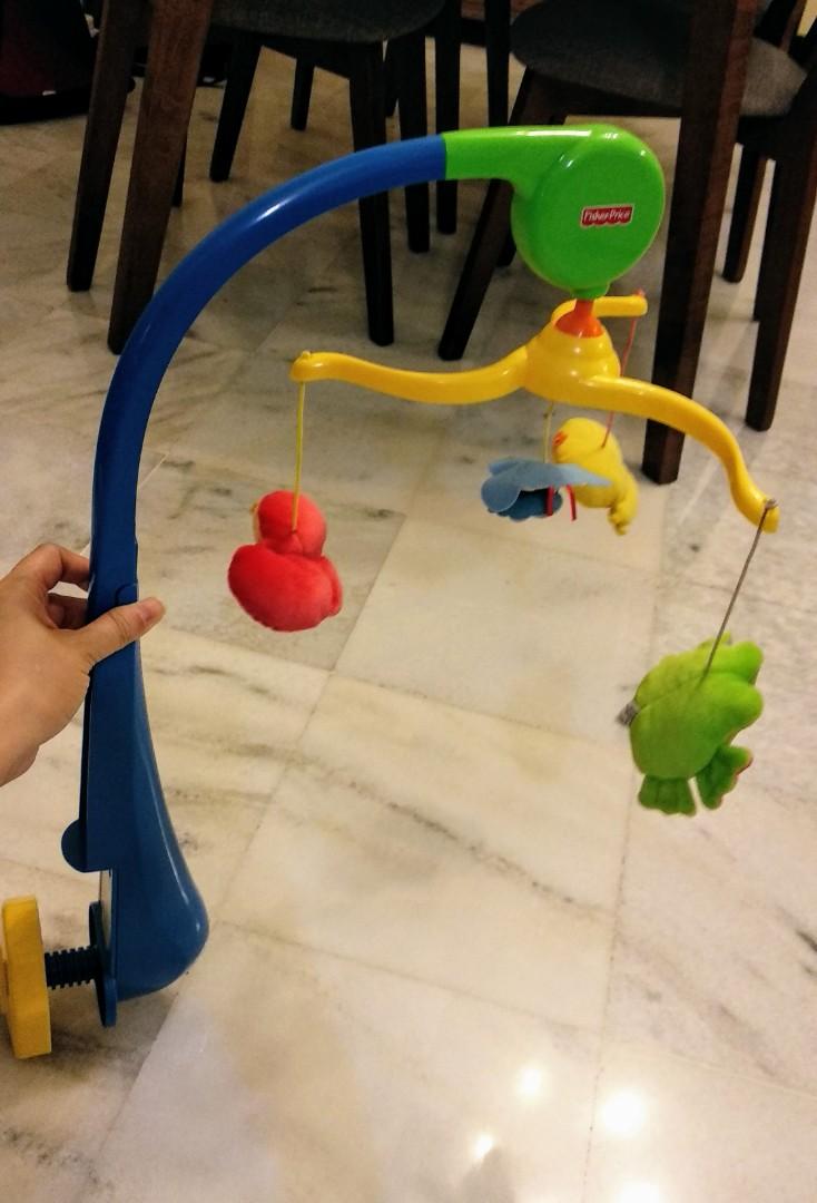 Fisher Price Cot Musical Hanging Mobile., Babies & Kids, Baby Nursery