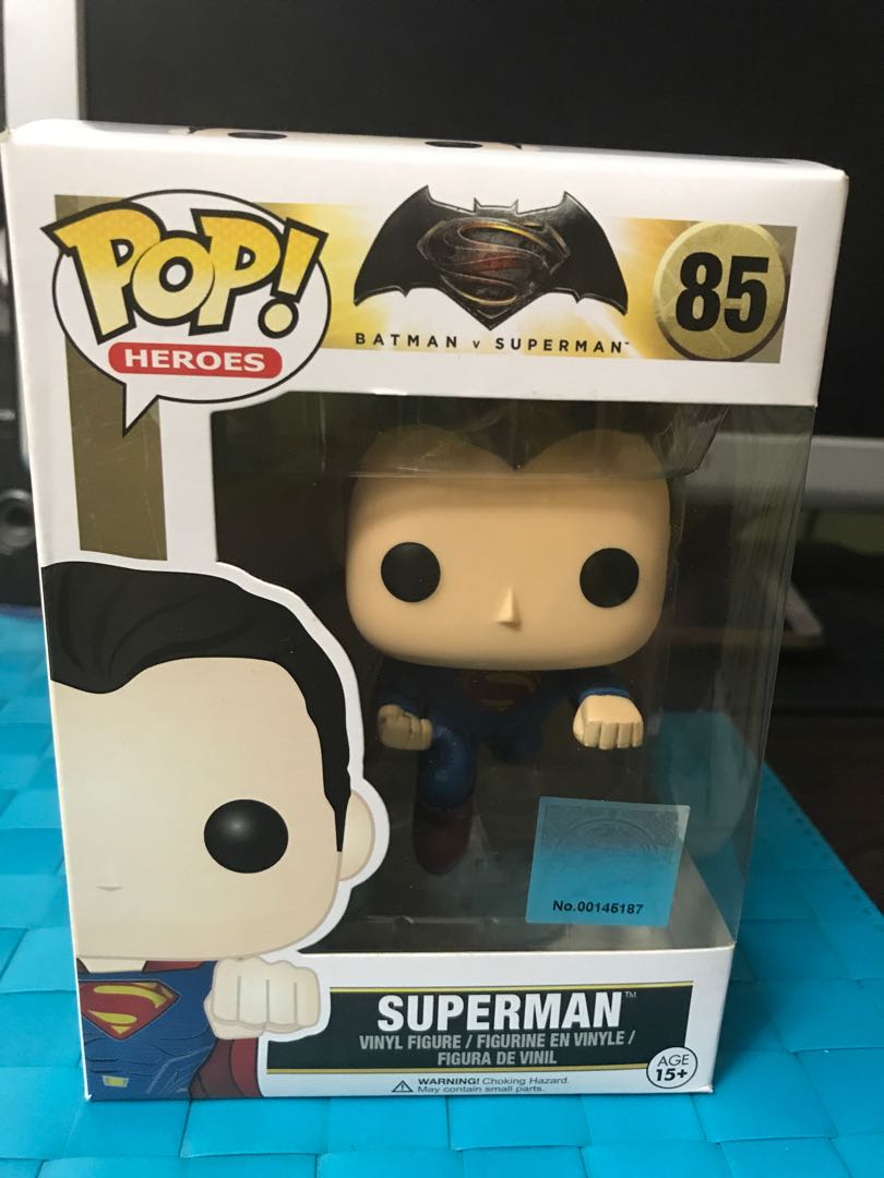 Funko Pop- Superman #85, Hobbies \u0026 Toys 