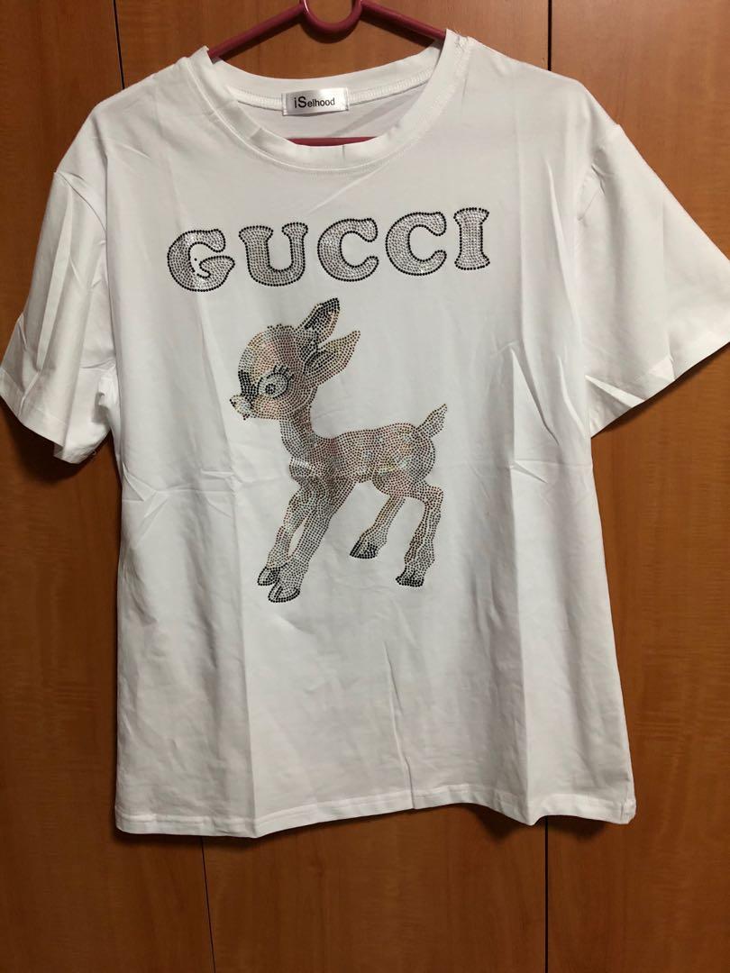 gucci deer shirt