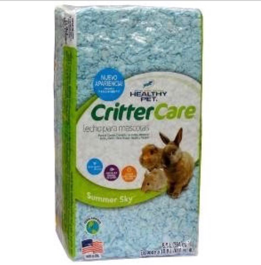 blue hamster bedding