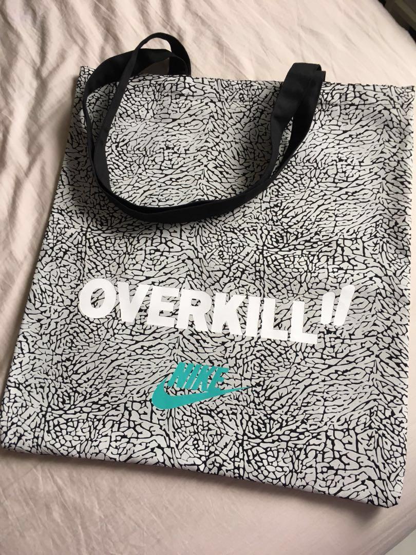 Nike x Atmos x Overkill Tote Bag