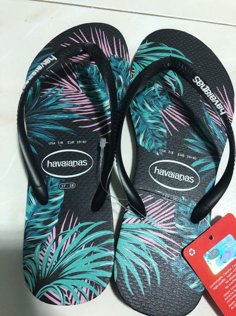 havaianas slim tropical floral