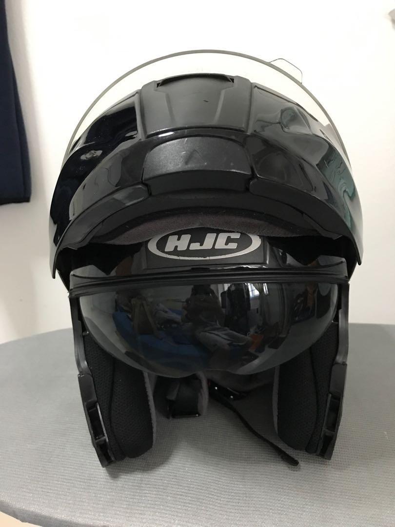 HJC modular helmet, Motorcycles, Motorcycle Accessories on Carousell