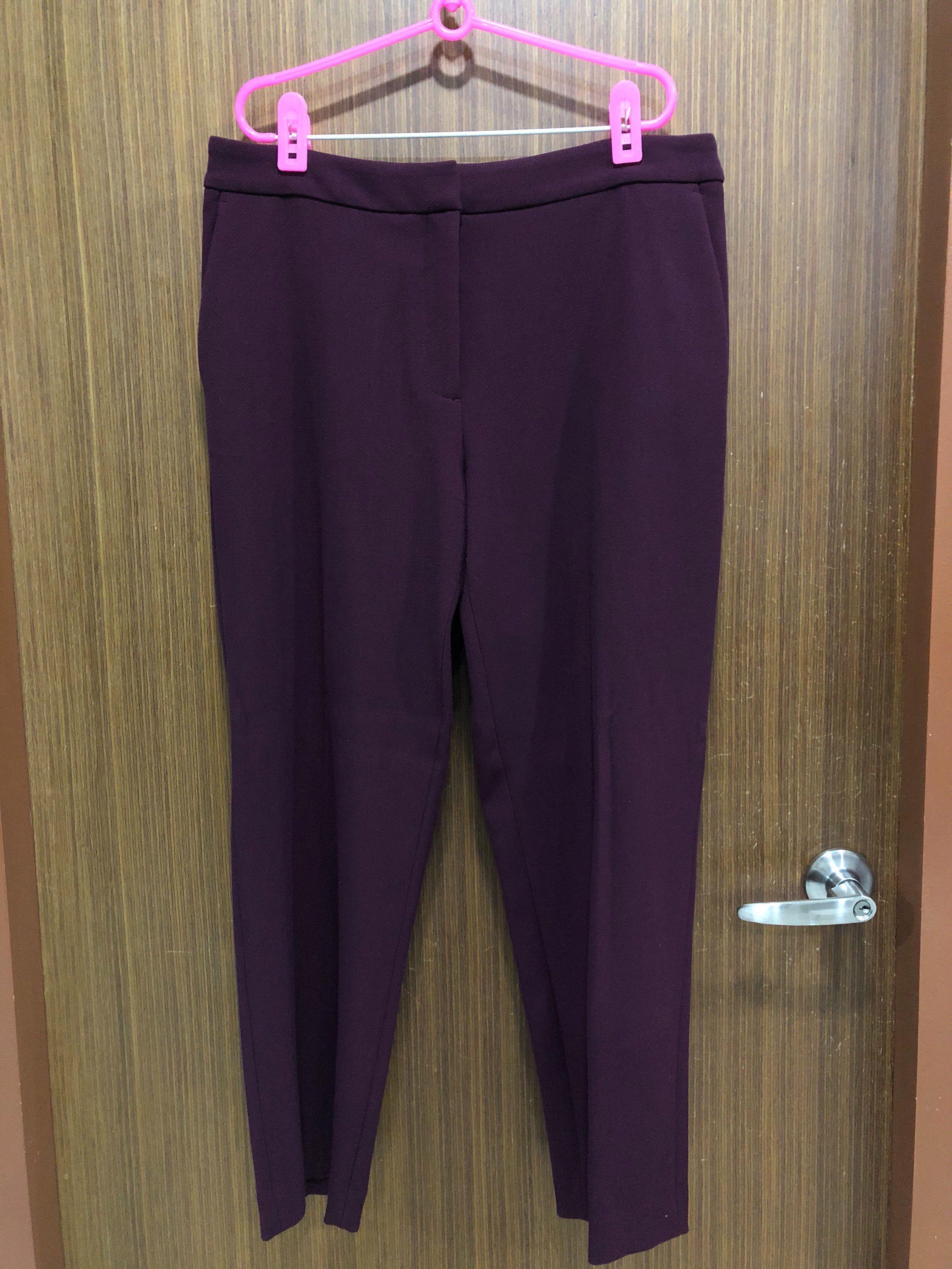 plum colored jeans