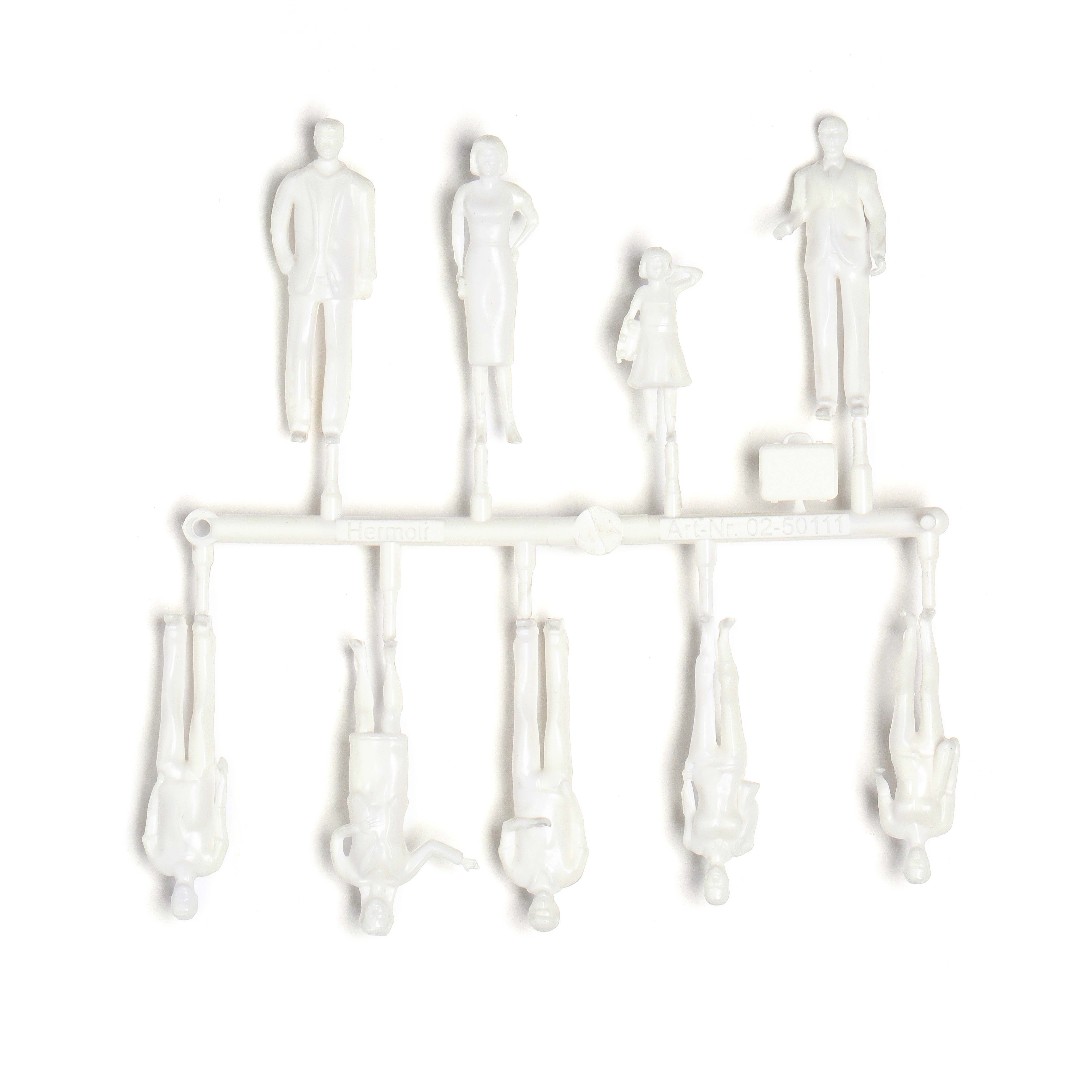 Human model figurines scale 1/50 for architecture (18 pcs), Hobbies ...