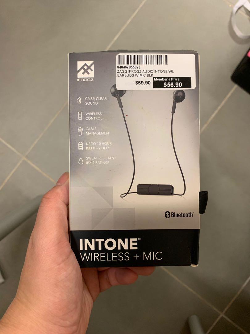 Ifrogz intone wireless earphones, Audio 