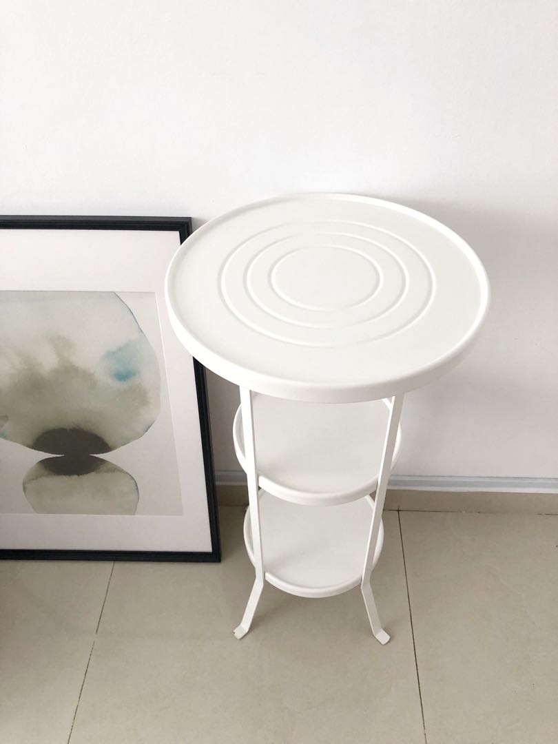 Ikea GUNNERN Pedestal/Side Table (70 off U.P.), Furniture & Home