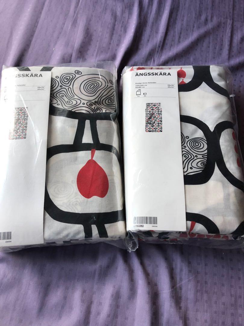 Ikea single bed quilt cover, Furniture & Home Living, Furniture, Bed