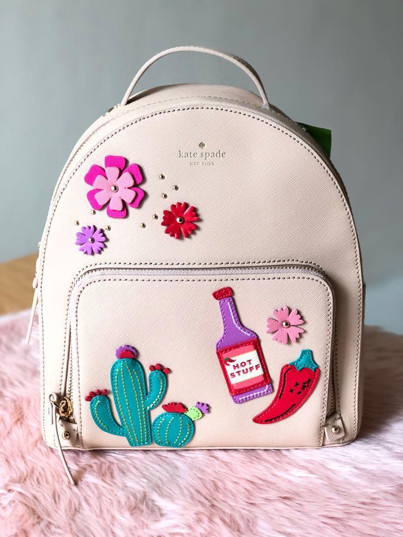 kate spade cactus backpack