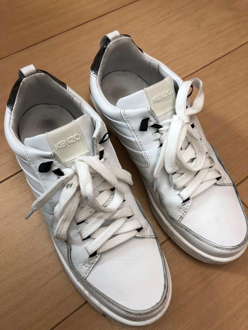 kenzo white trainers