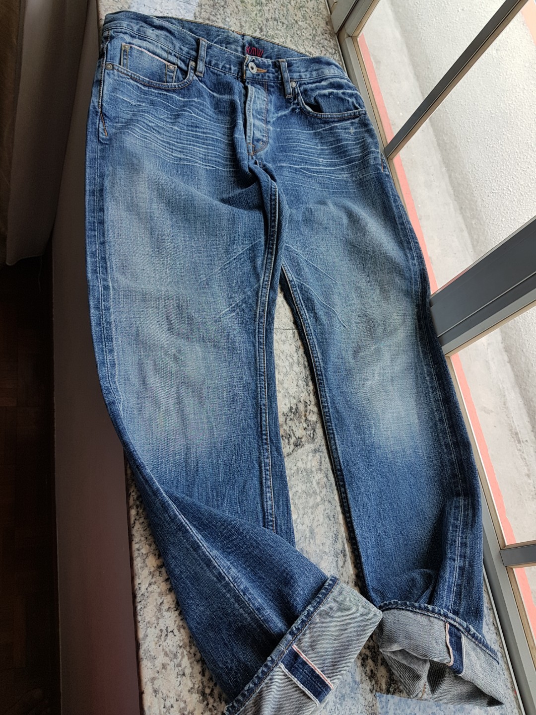 Kicking sales mule jeans