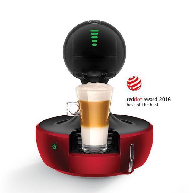 Krups Nescafe Dolce Gusto Drop Red Metal, TV & Home Appliances