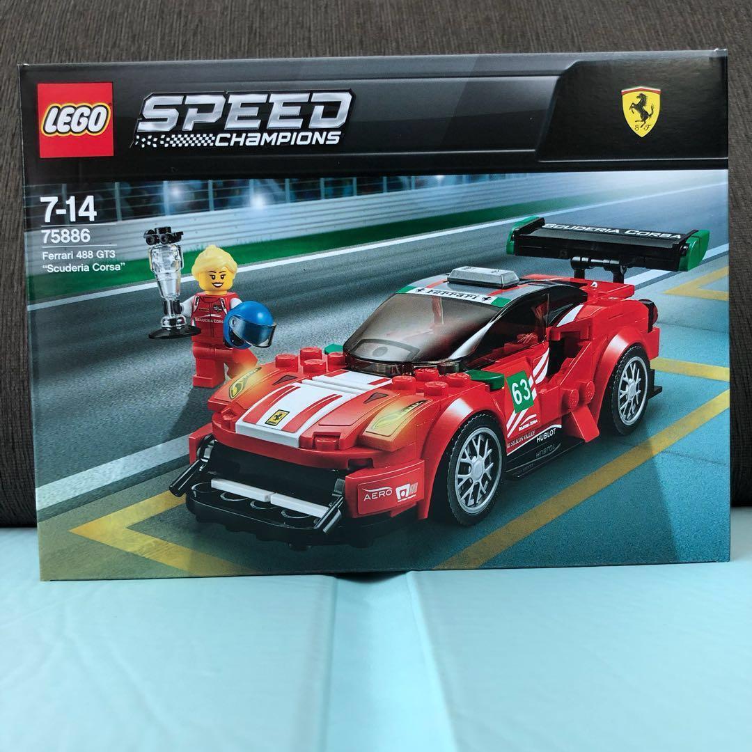 Lego speed champions 75886 cheap ferrari 488 gt3 scuderia corsa