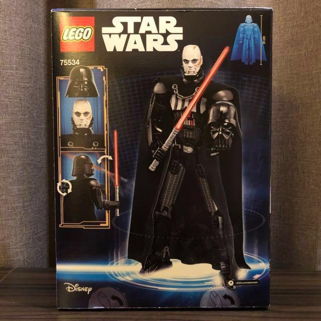 Lego star wars 75534 darth vader sales buildable figure