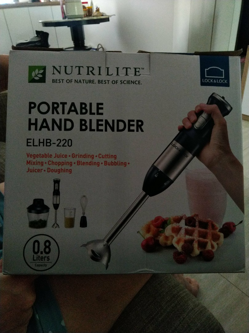 Lock n Lock Portable hand blender, TV & Home Appliances, Kitchen