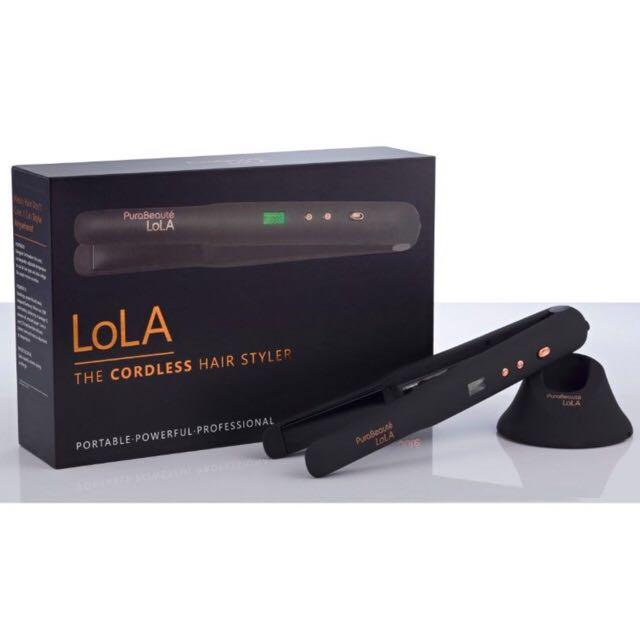 lola cordless hair straightener