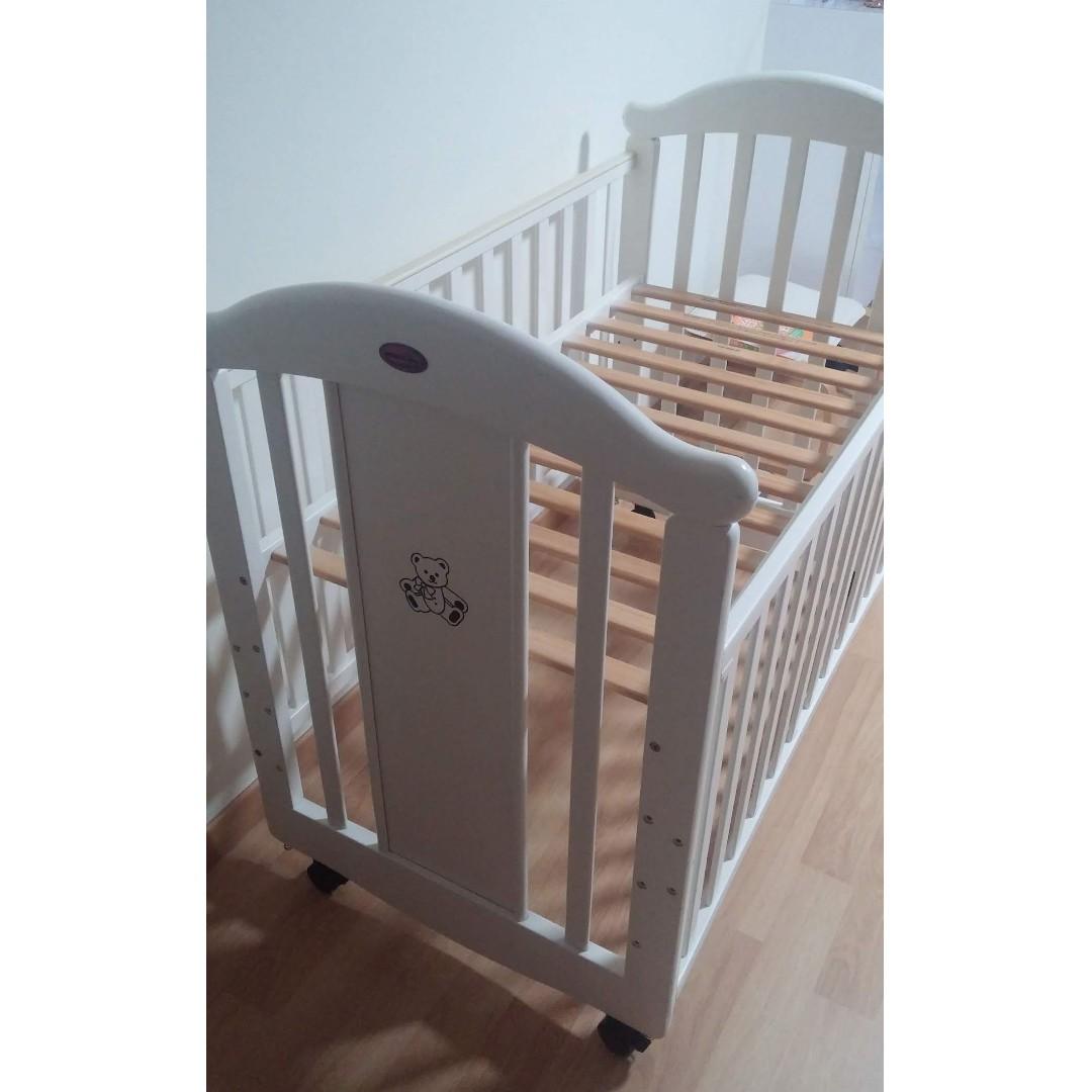 Mama Love Baby Cot, Babies & Kids, Baby Nursery & Kids Furniture, Cots & Cribs on Carousell
