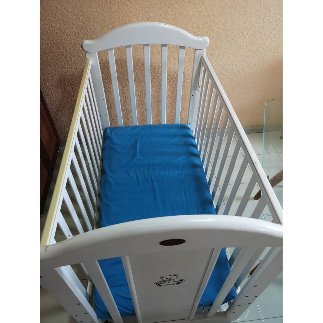 Mama Love Baby Cot, Babies & Kids, Baby Nursery & Kids Furniture, Cots