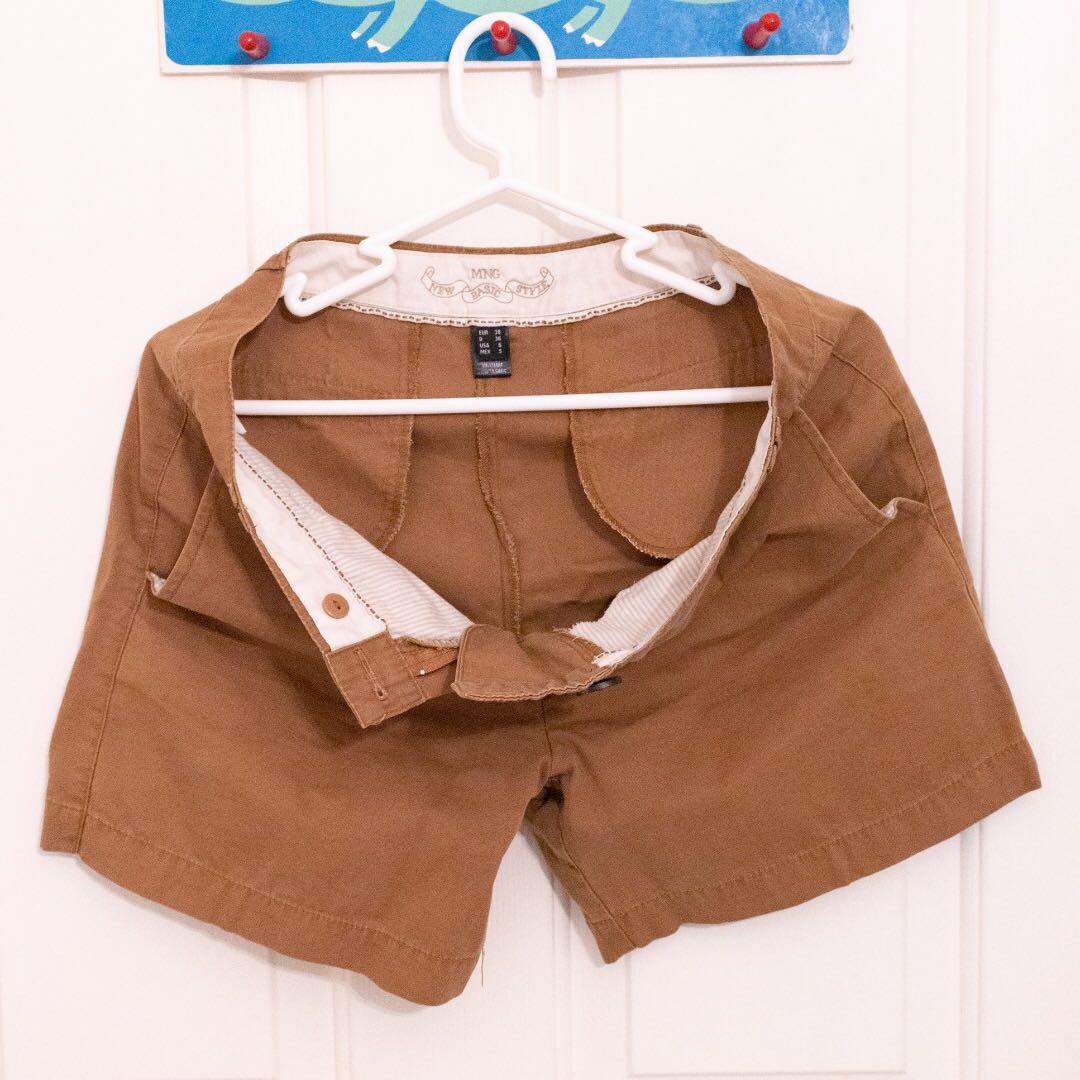 Camel colour shorts Clearance