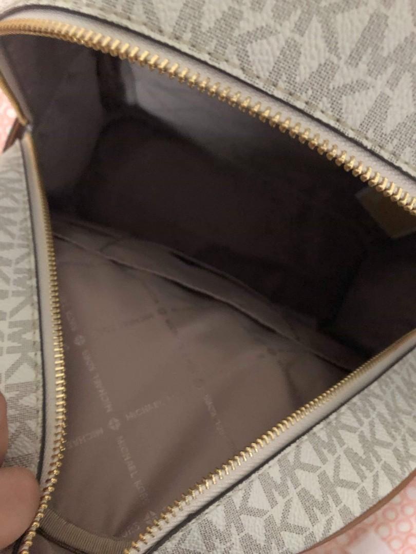 Michael Kors Abbey Jet Set Large Leather Backpack, Women's Fashion