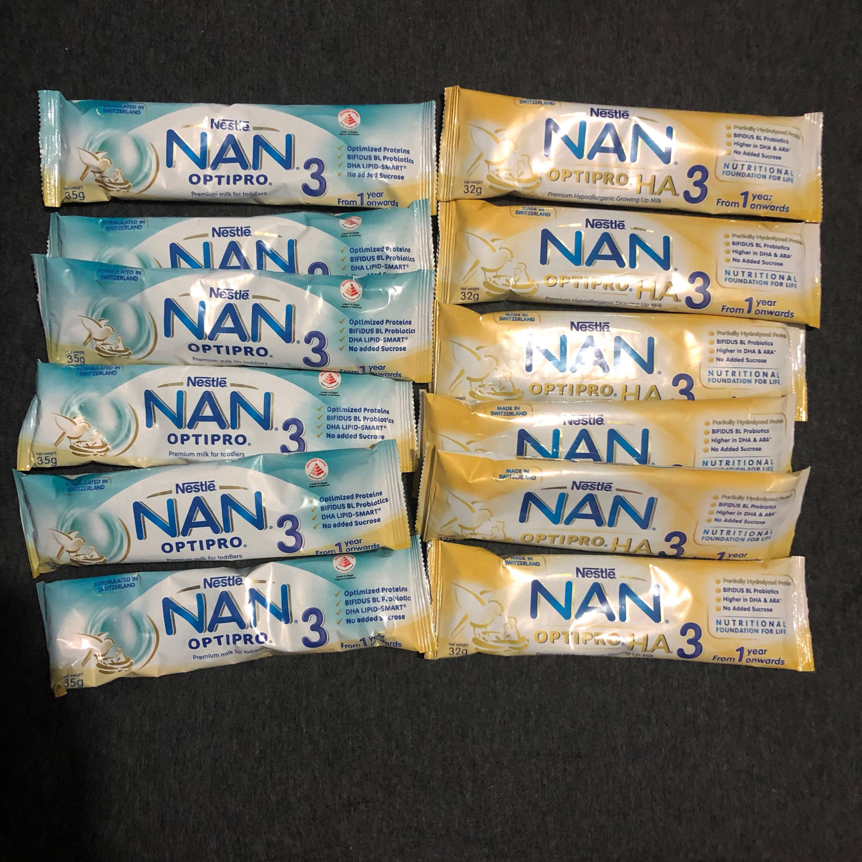 Nan top pro sachets