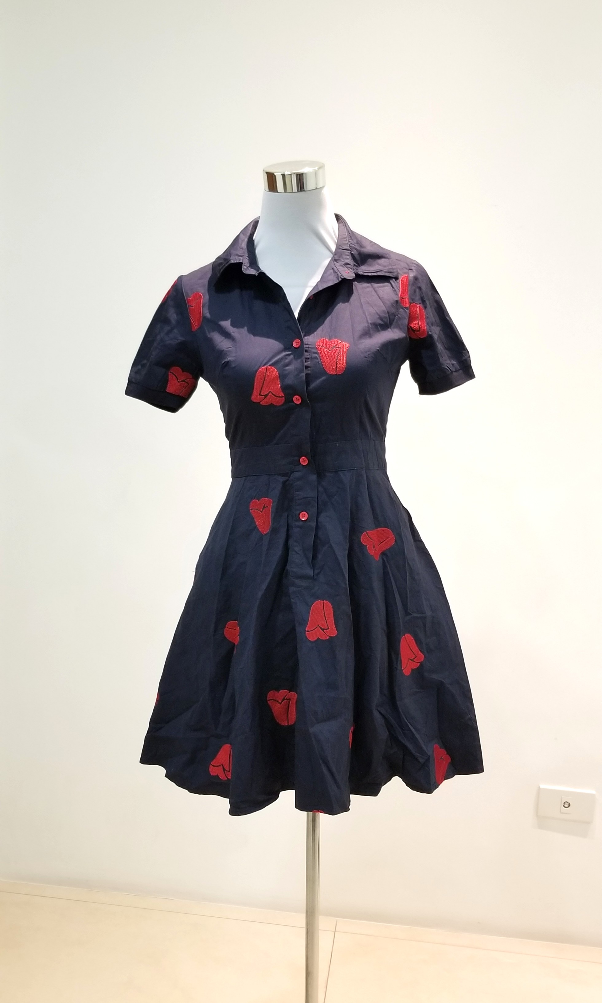 navy blue polo dress, Women's Fashion, Dresses & Sets, Dresses on Carousell