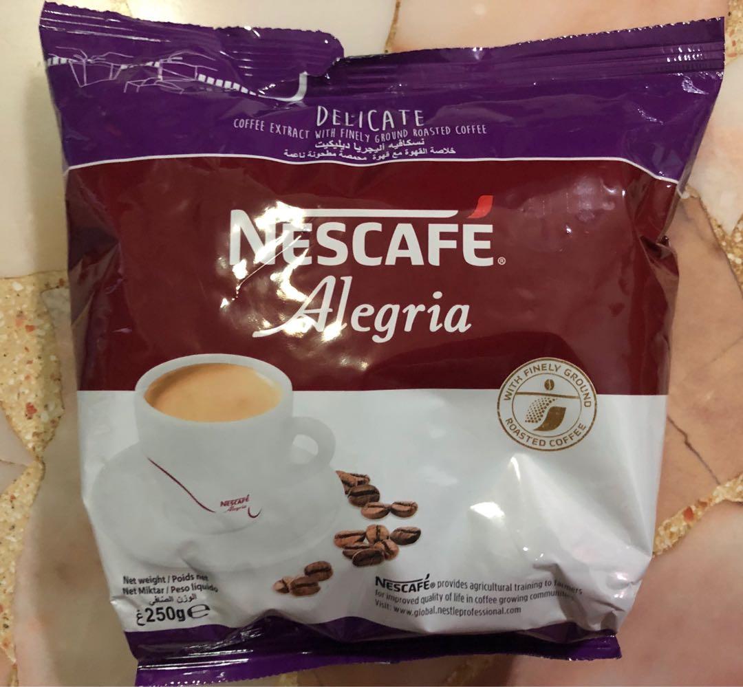 nescafe delicate alegria
