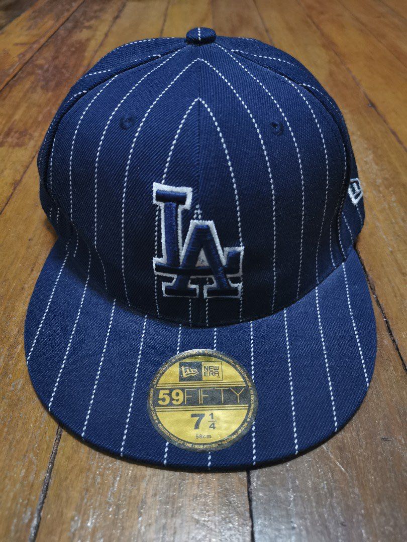 New Era 59 Fifty LA (blue stripes), Men's Fashion, Watches \u0026 Accessories,  Caps \u0026 Hats on Carousell