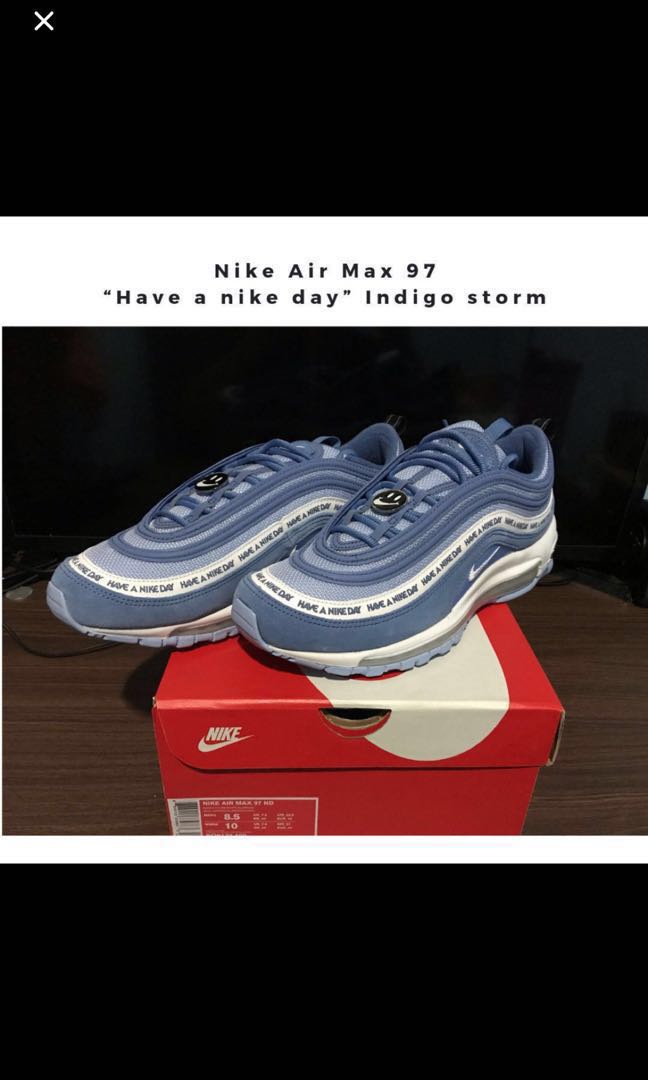 Nike Air Max 97 SE (gs) Have a Nike Day Space Purple White