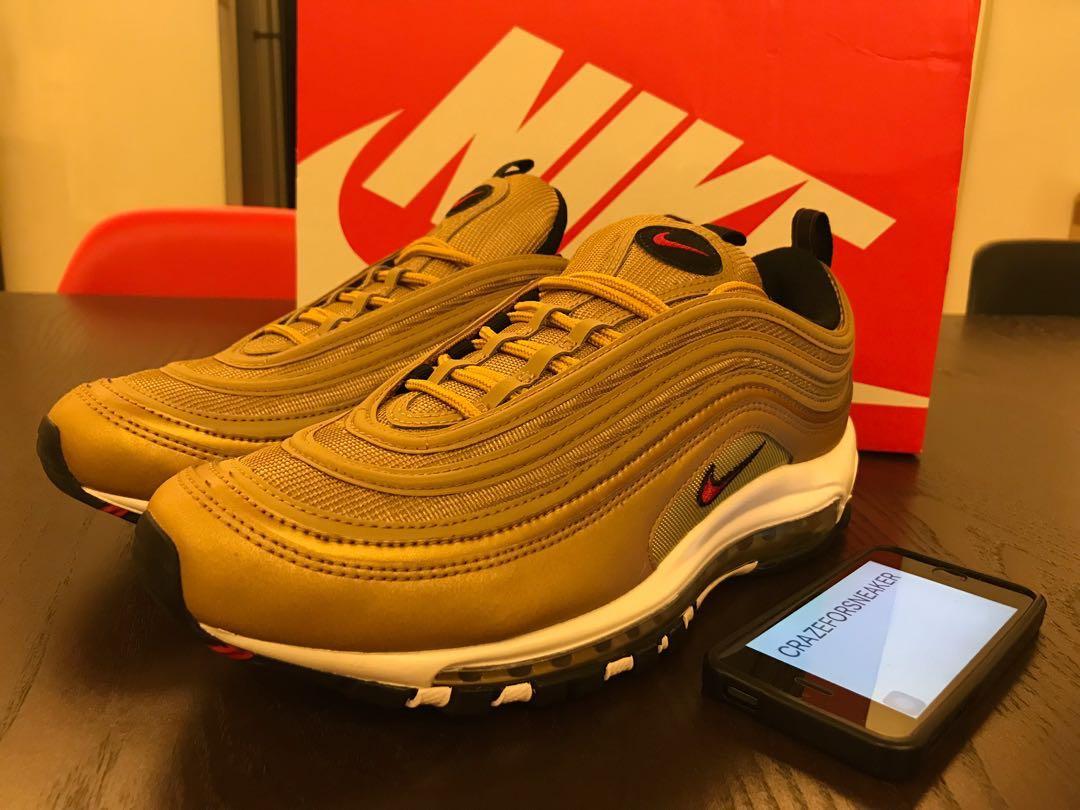 Nike Air Max 97 OG Golden Bullet US9.5 